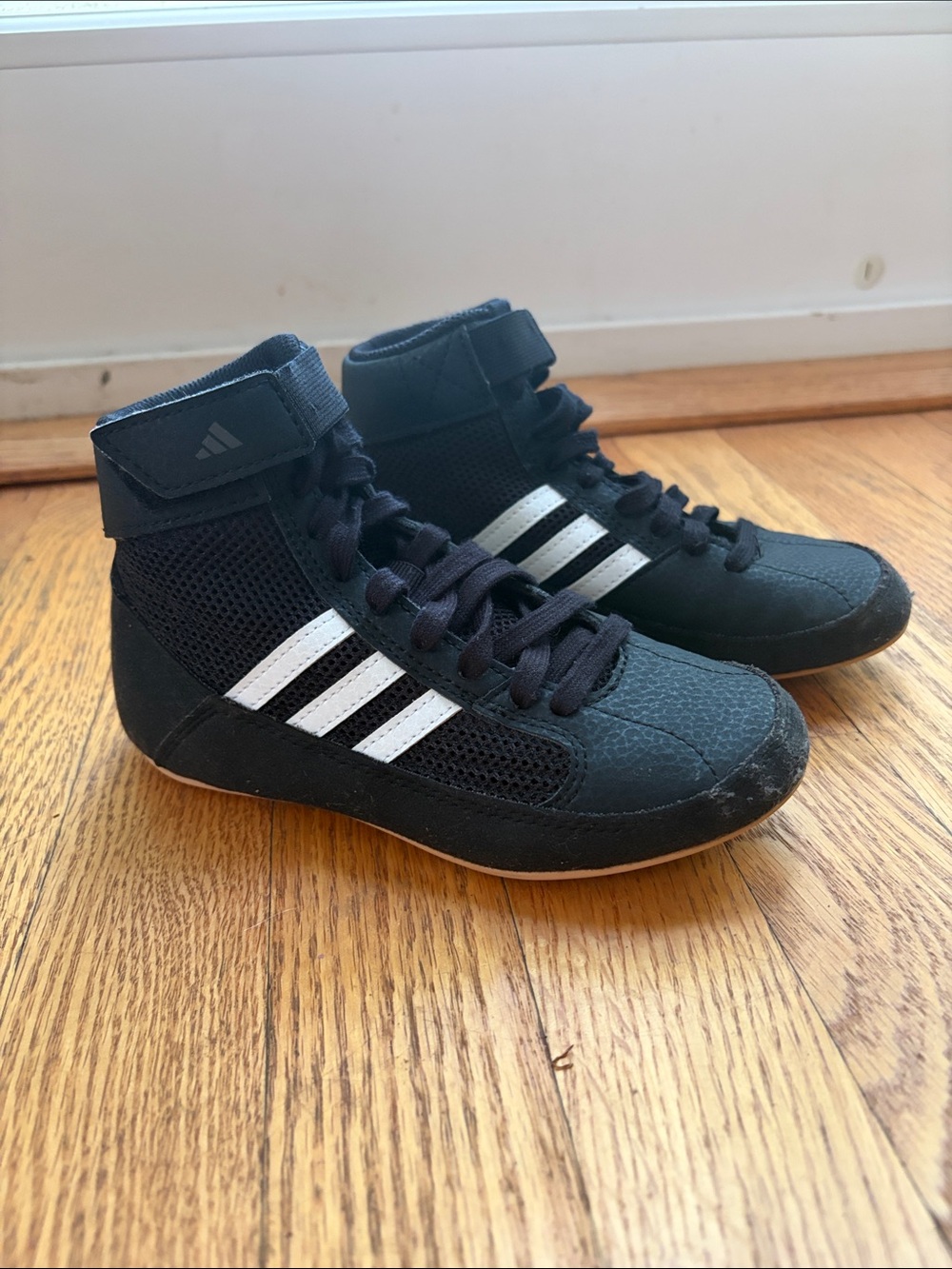 adidas Kids HVC 2 Wrestling Shoes- size 12